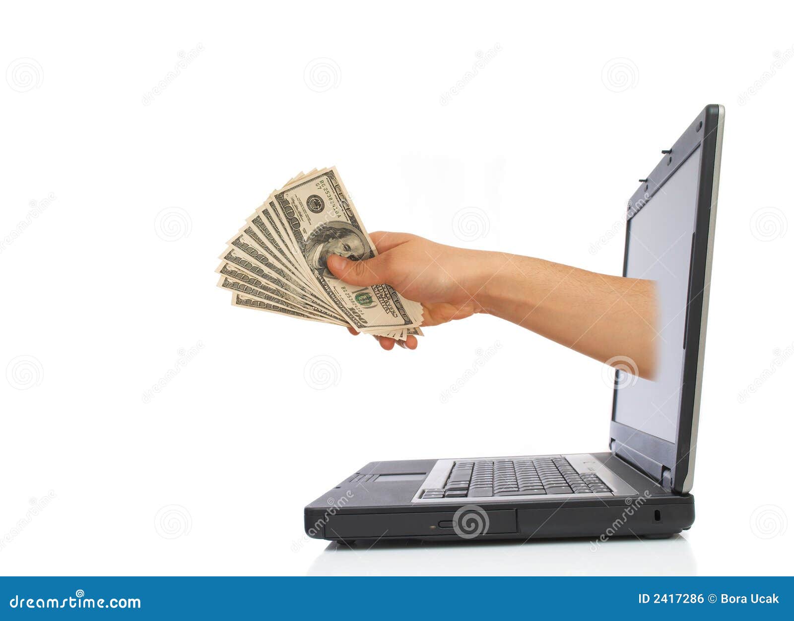 Money from laptop stock photo. Image of message, saving - 2417286