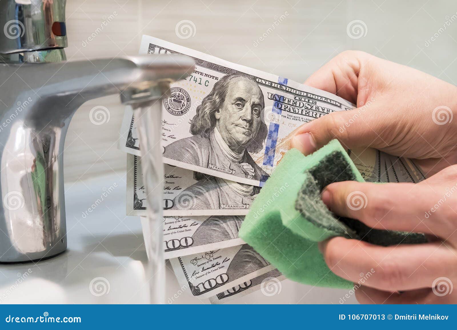 money laundering, concept.
