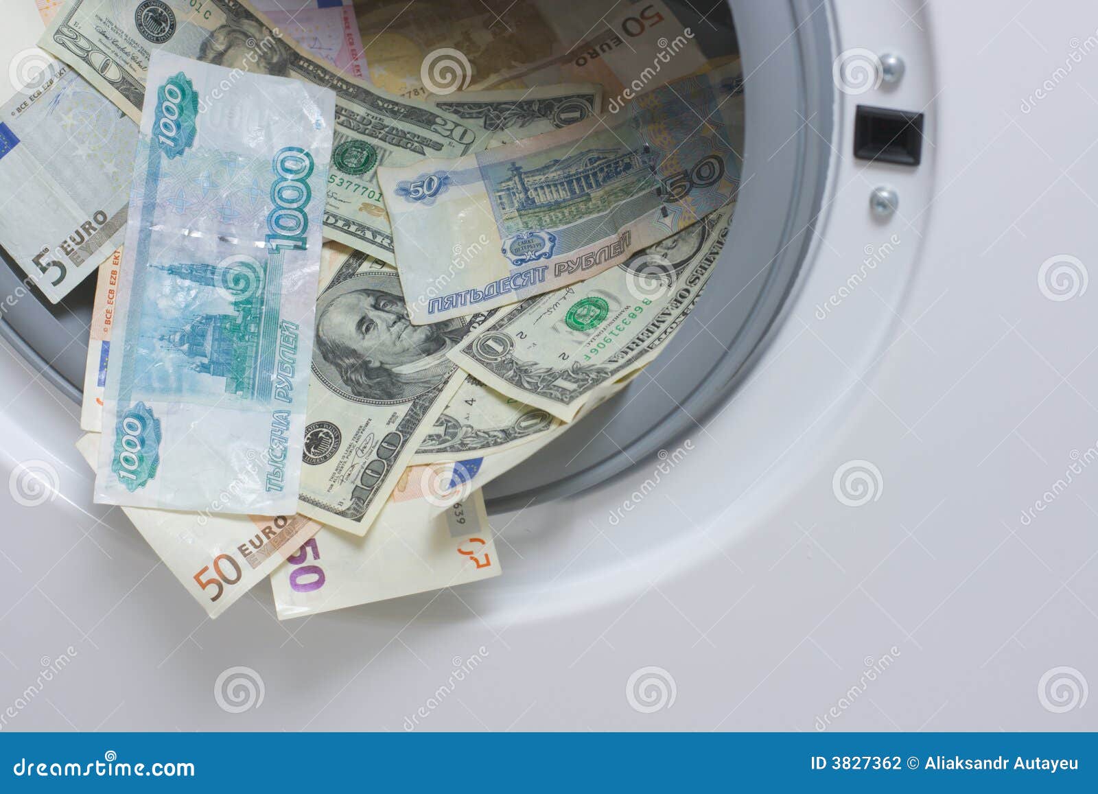 money laundering. money cleaning concept