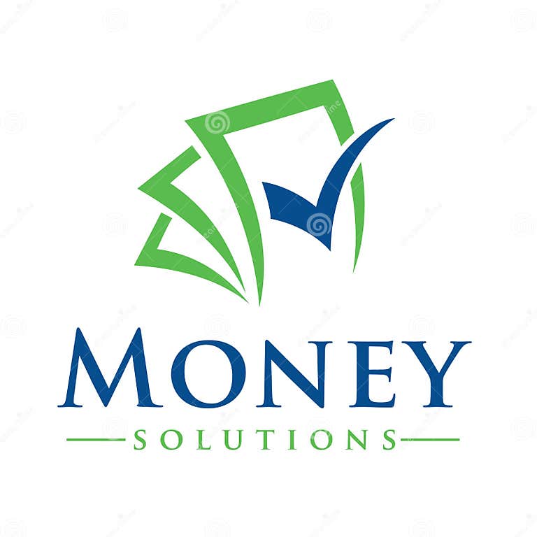 Money Logo Design Inspiration Vector Stock Vector - Illustration of