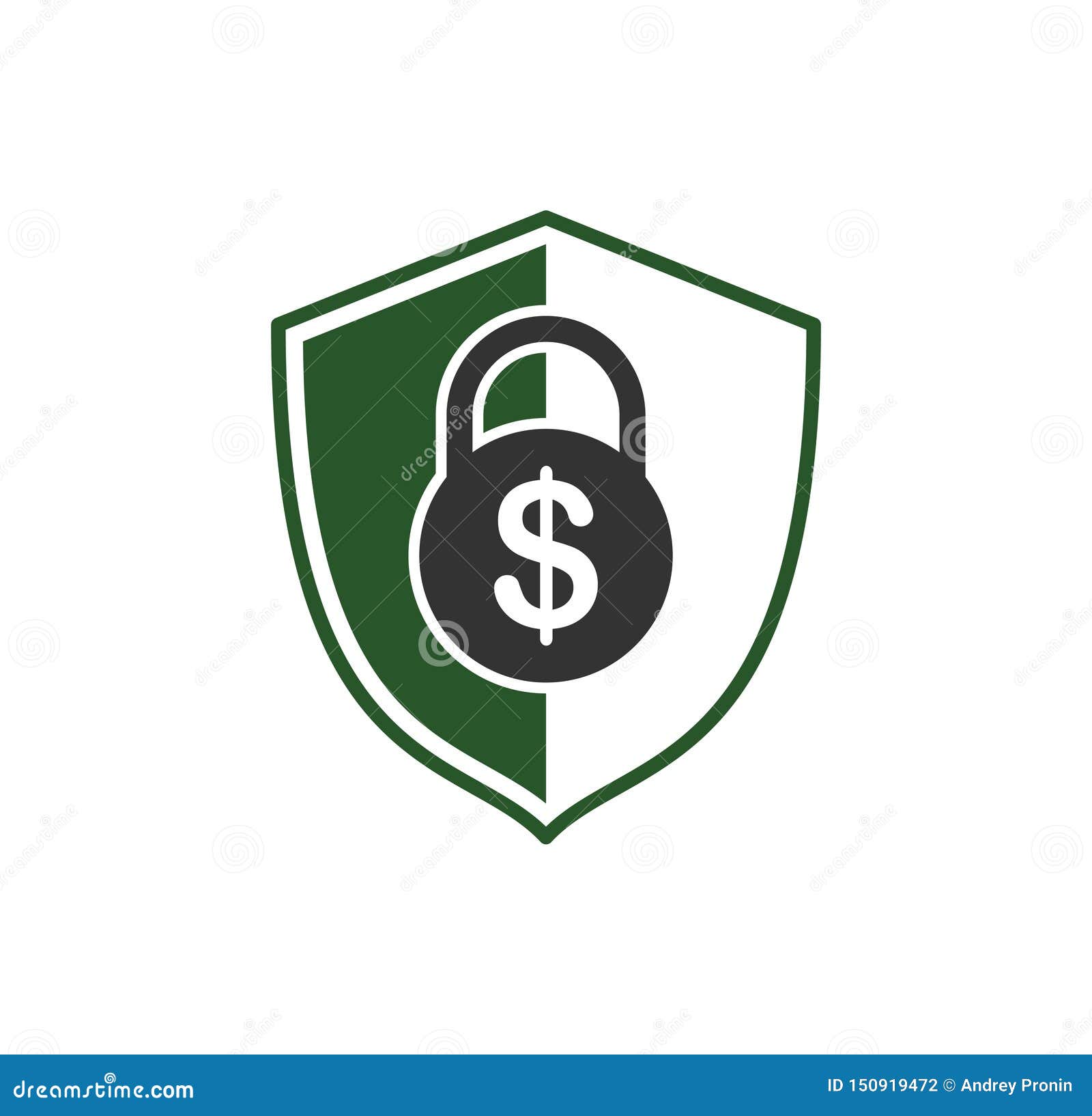 money security related icon on background for graphic and web . simple . internet concept  for