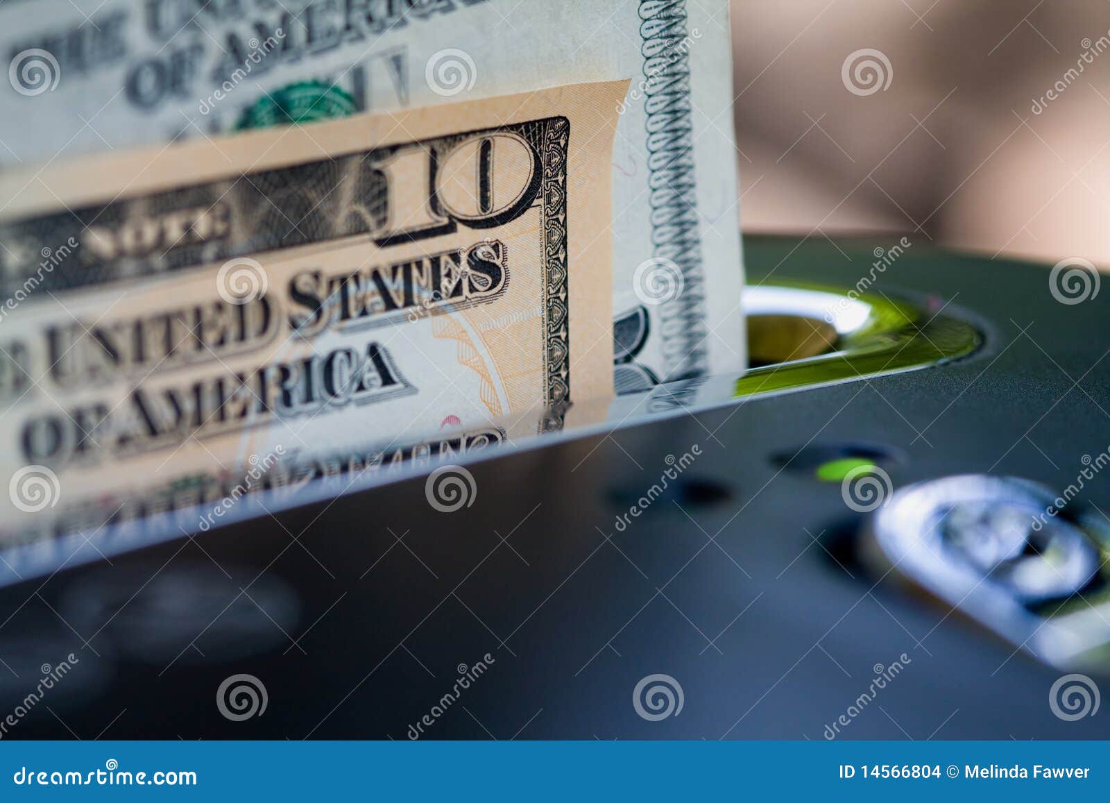 Money in Shredder stock photo. Image of money, window 14566804