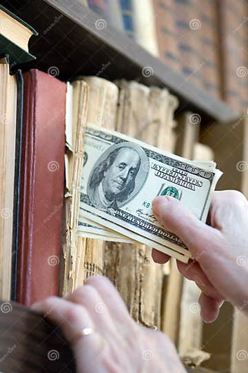 Money Stash Stock Photo Image Of Dollar Hide Banking 28705714