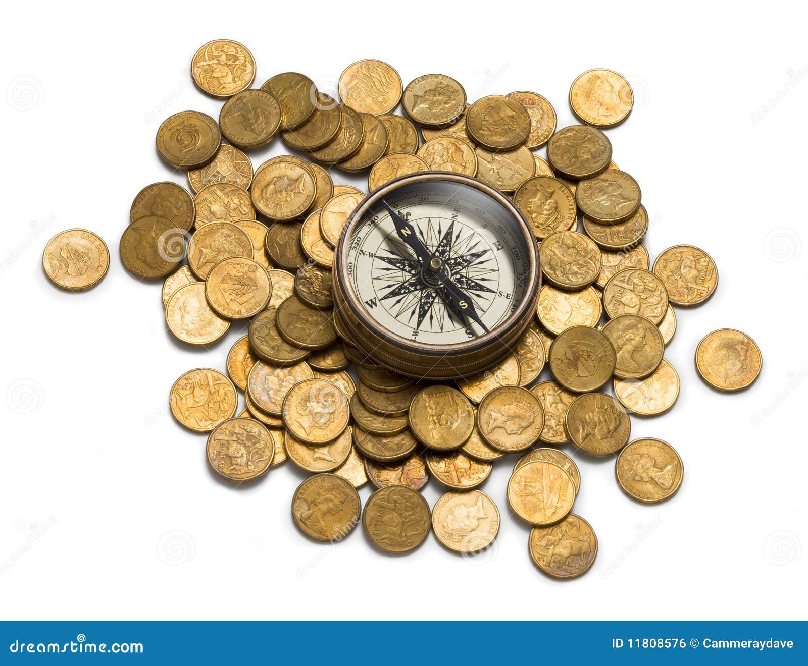 Money Superannuation Management Compass Stock Photo Image of management, build 11808576