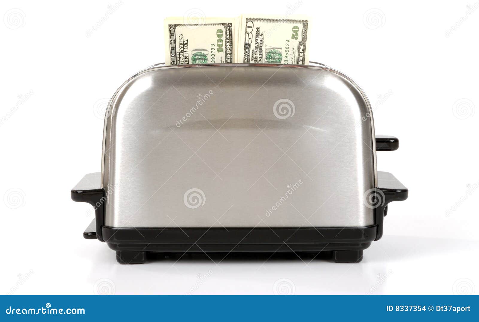Money Toaster stock photo. Image of commercial, paying 8337354
