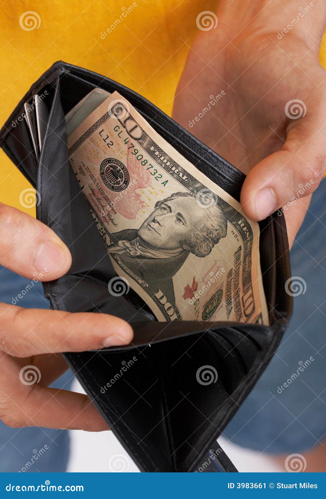 Money In Wallet Stock Image Image Of Spend Dollar Card 3983661