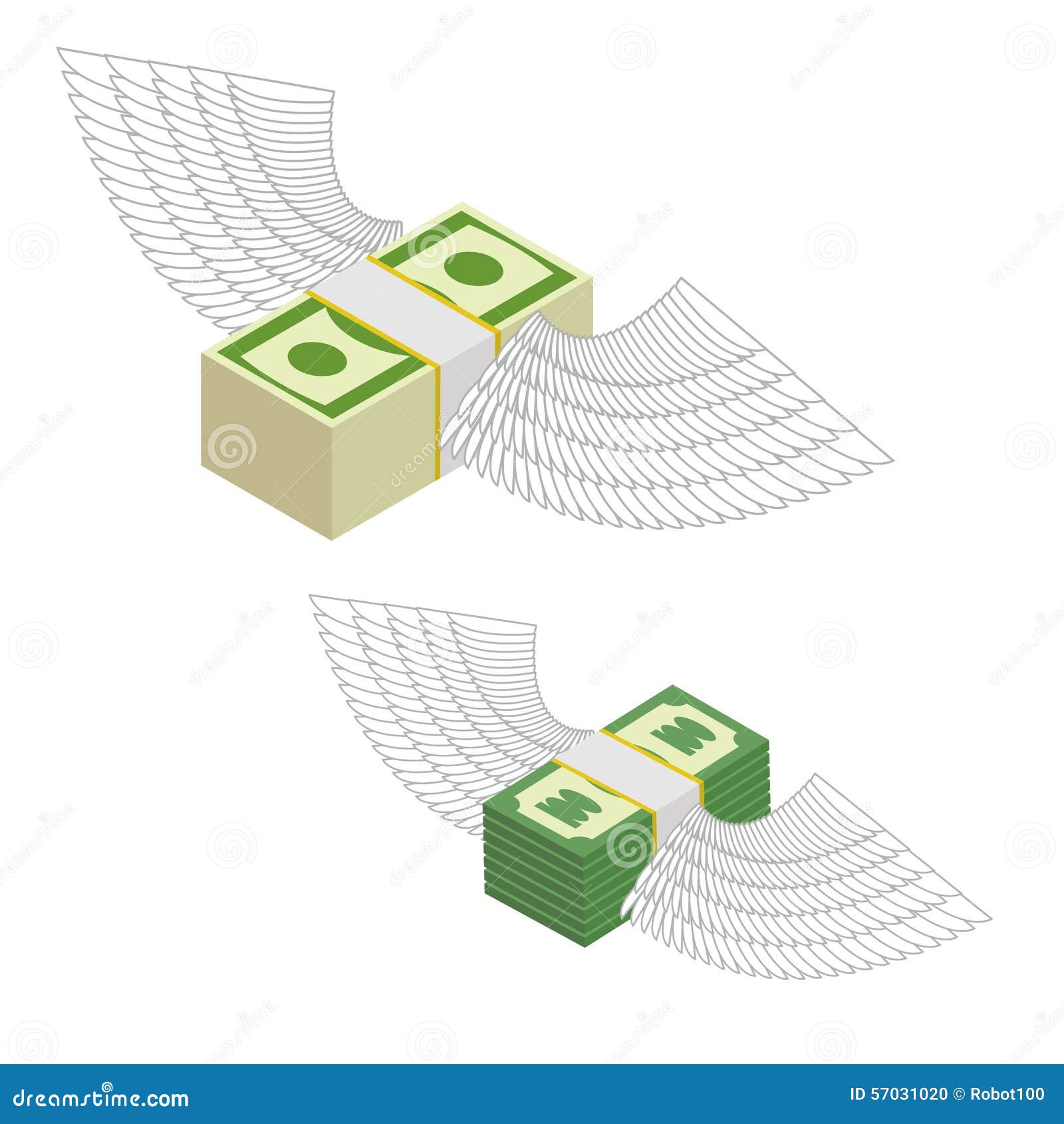 clipart money with wings - photo #14