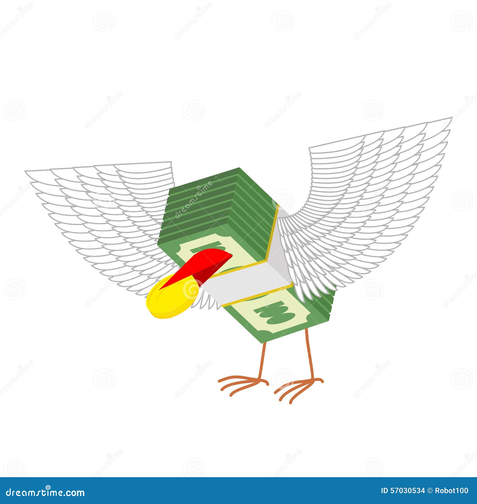 clipart money with wings - photo #7