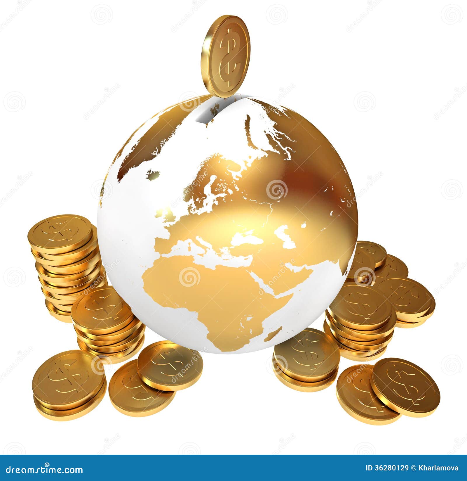 moneybox. global economy