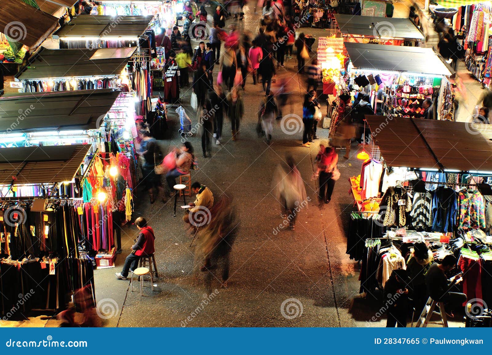 Mong Kok, Hong Kong editorial image. Image of night, hongkong - 28347665