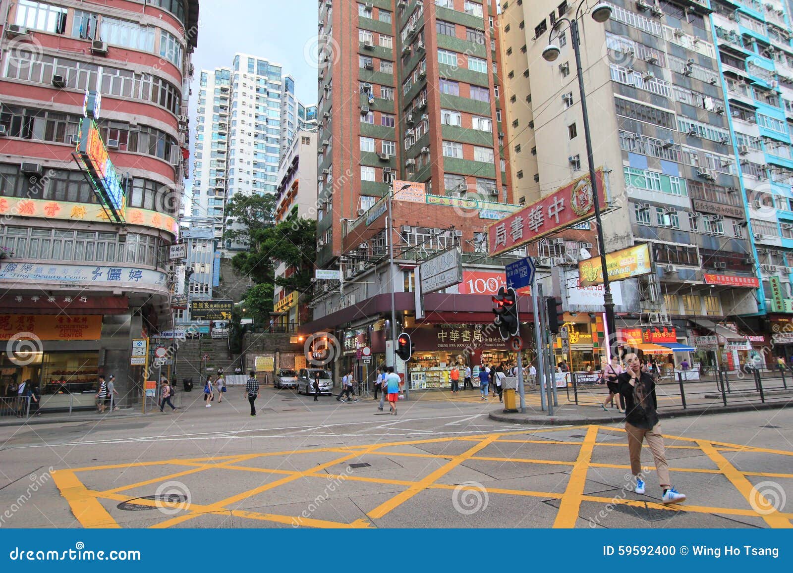 Mong Kok Street View in Hong Kong Editorial Image - Image of amazing