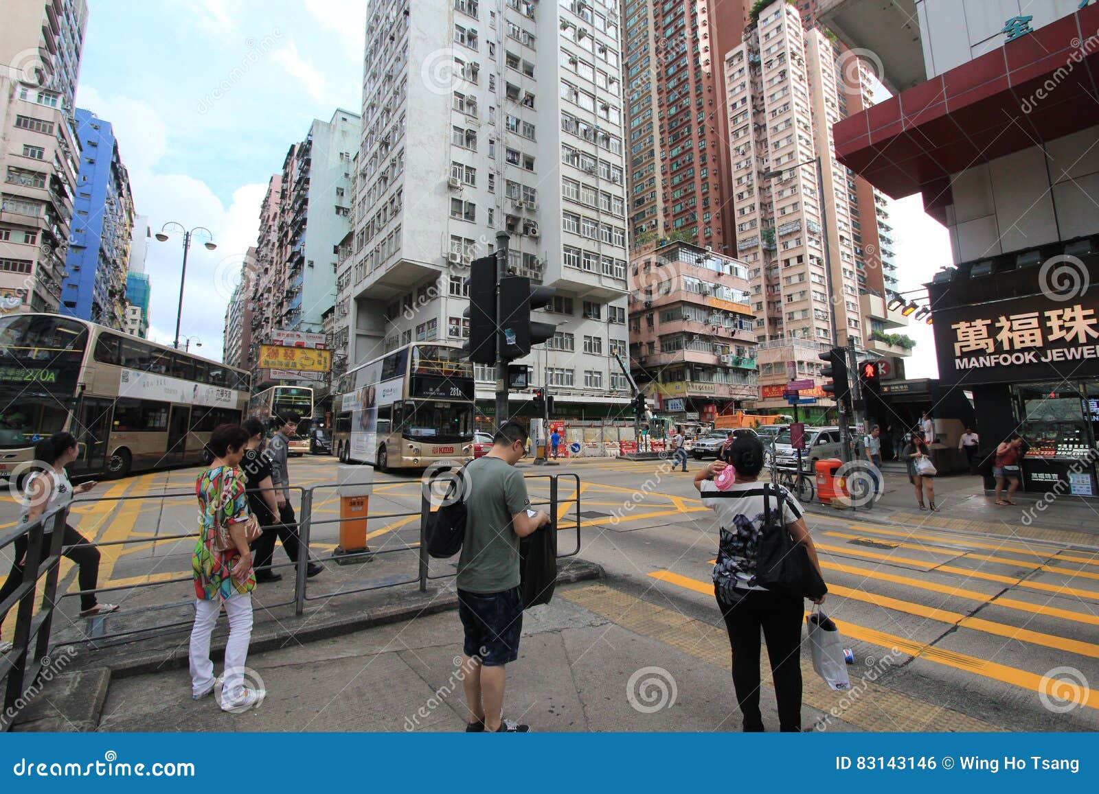 Mong Kok Street View in Hong Kong Editorial Photo - Image of chinese