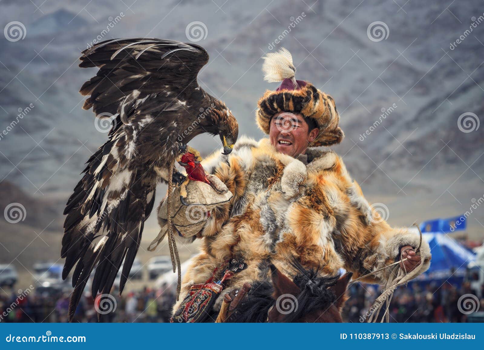 Mongolia Traditional Golden Eagle Festival Unknown