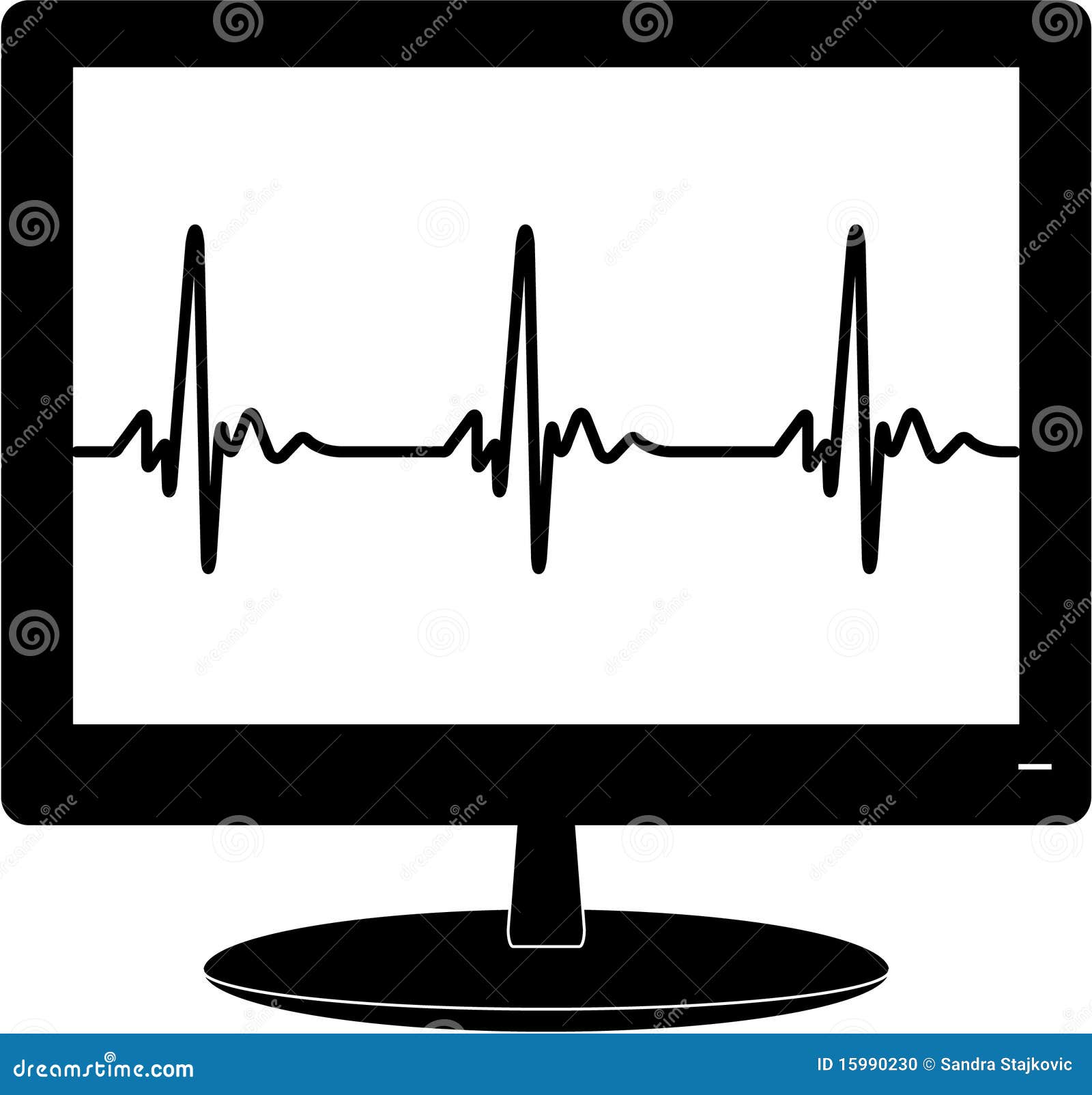 free clip art heart monitor - photo #16