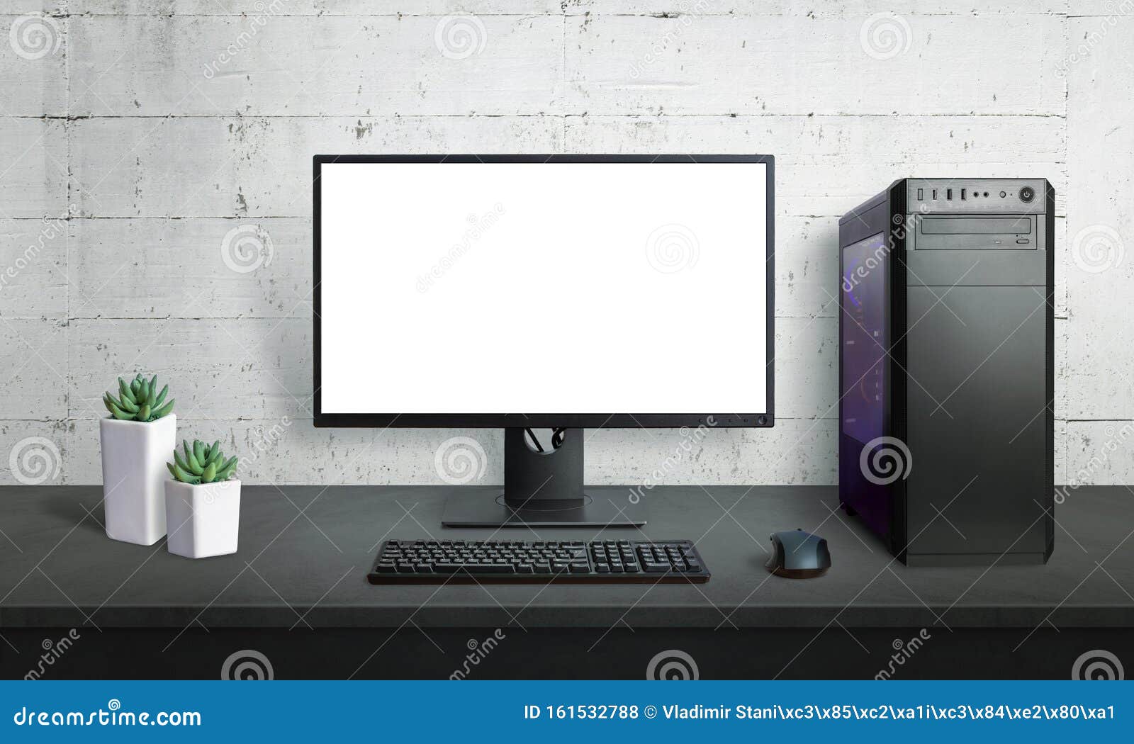 Caixa pc monitor