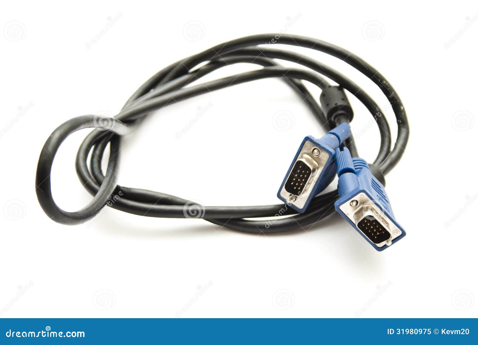 Monitor Signal Cable stock image. Image of signal, notebook 31980975