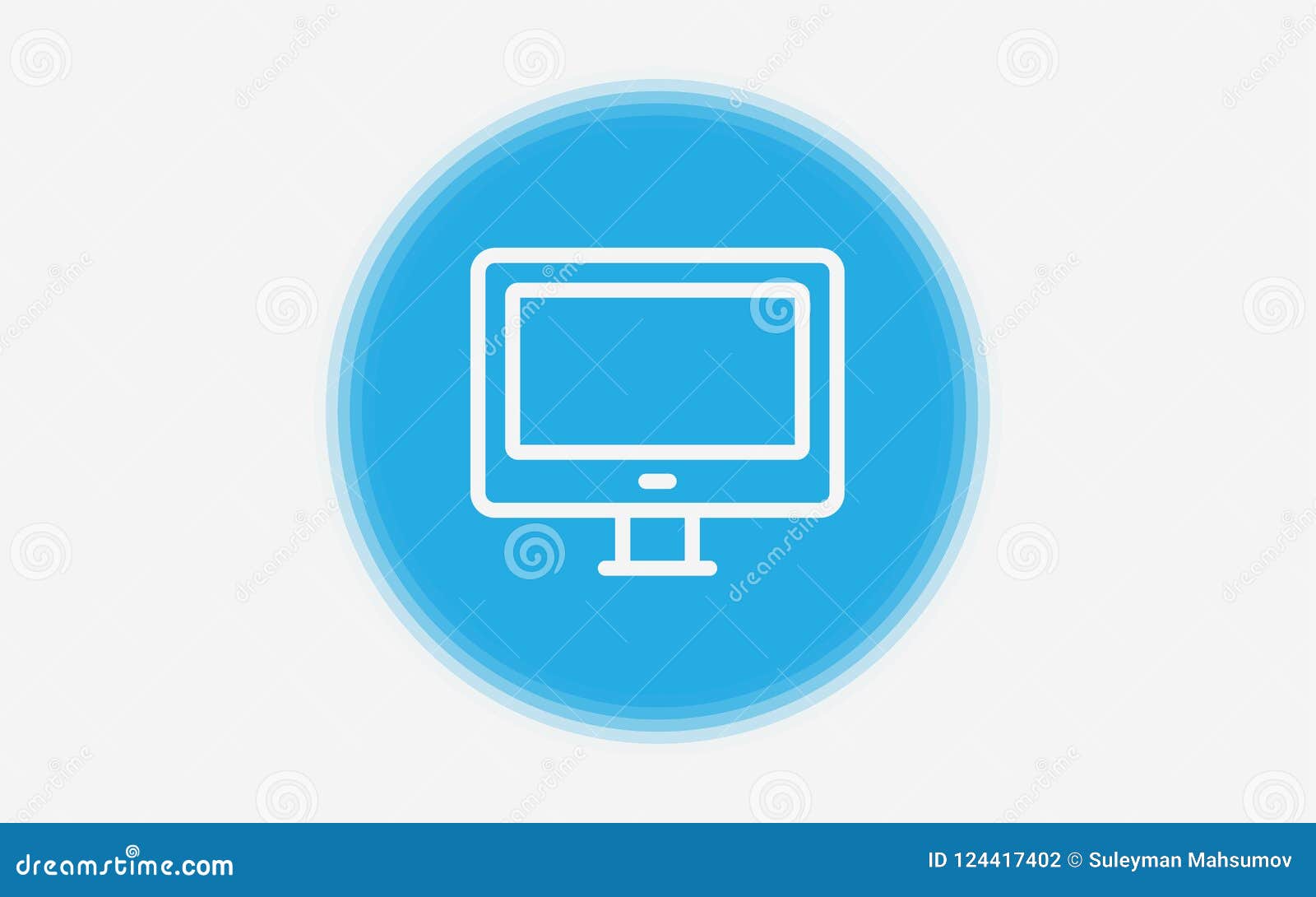 monitor  icon sign 