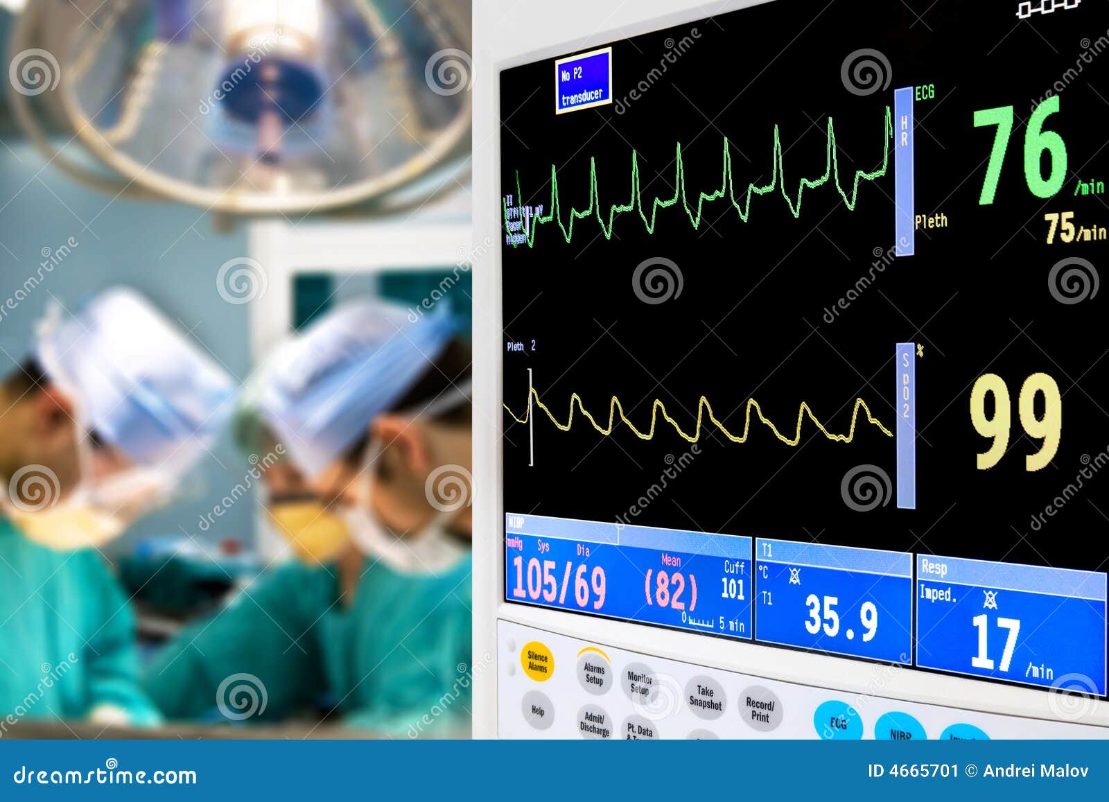 monitoring in operation room