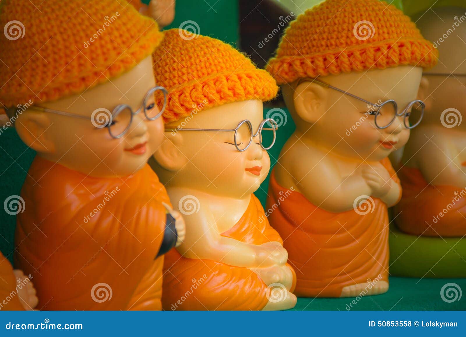 monk doll meditating to luminosity