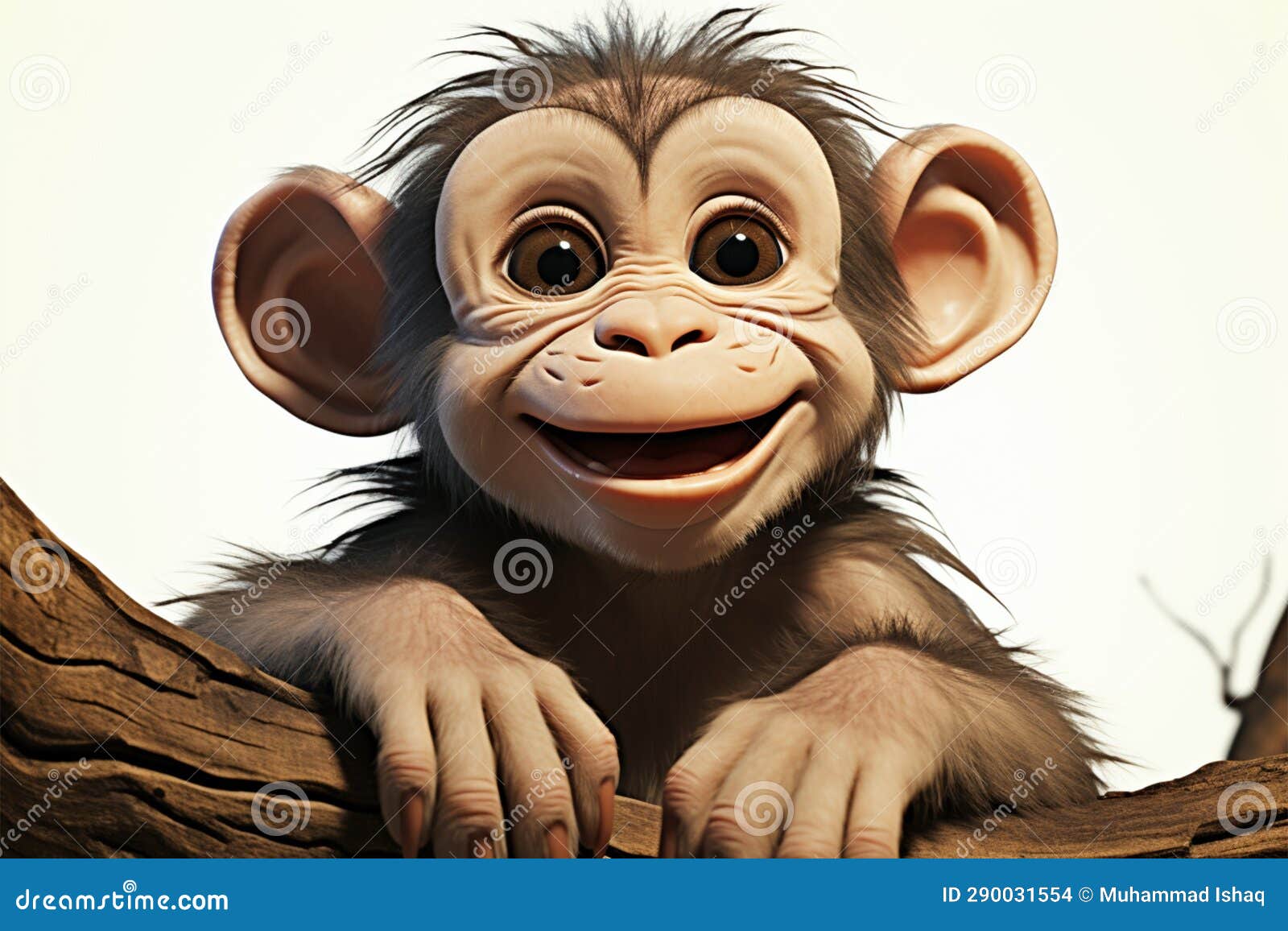 monkey in animated form takes a break, infusing humor into scenes