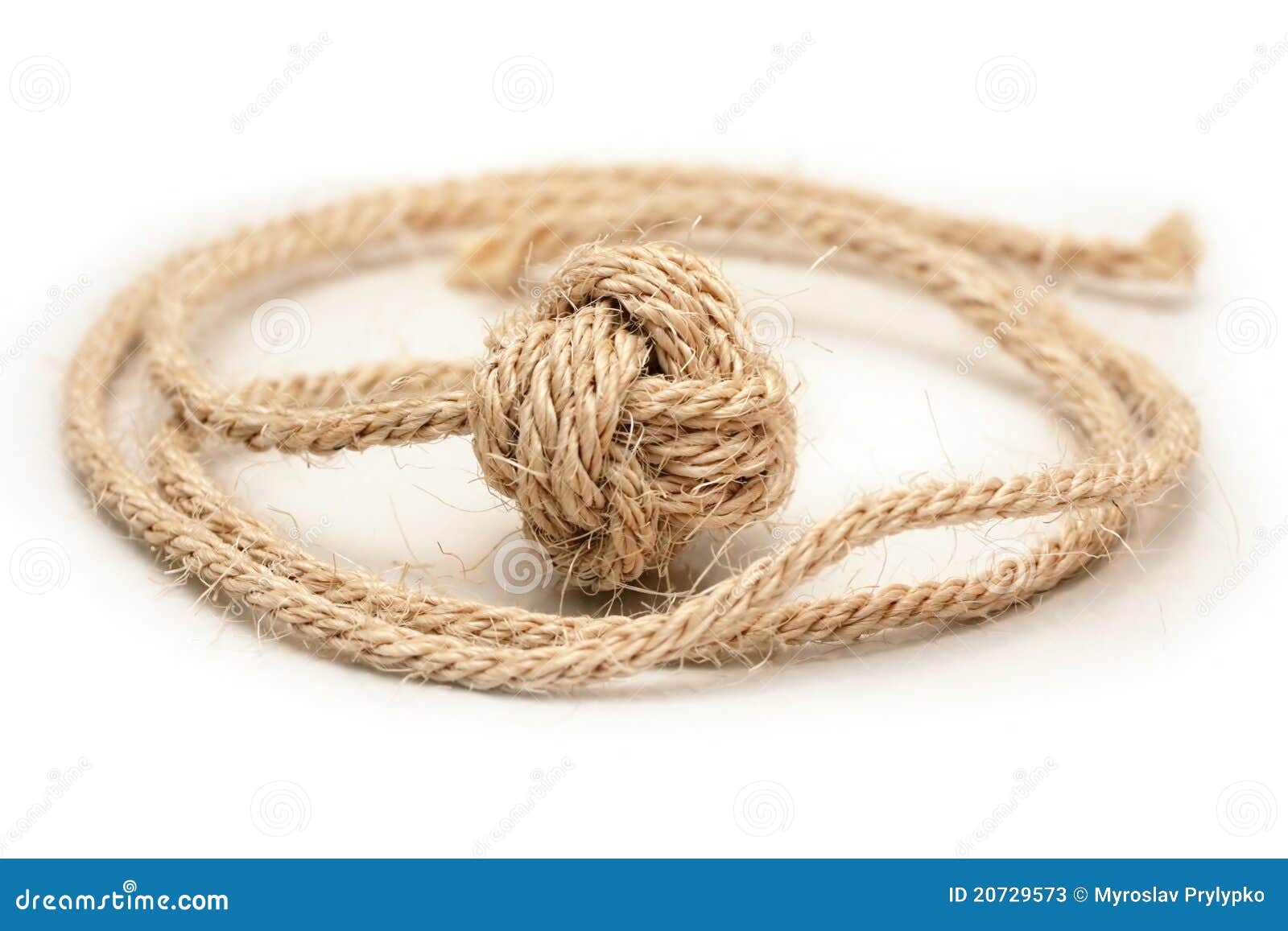 Decorative rope knots stock photo. Image of ropes, pole - 83644352