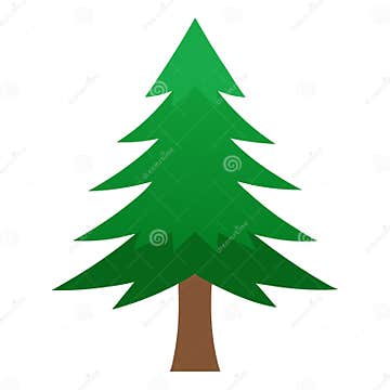 Monkey Puzzle Tree Silhouette Vector Illustration Stock Vector
