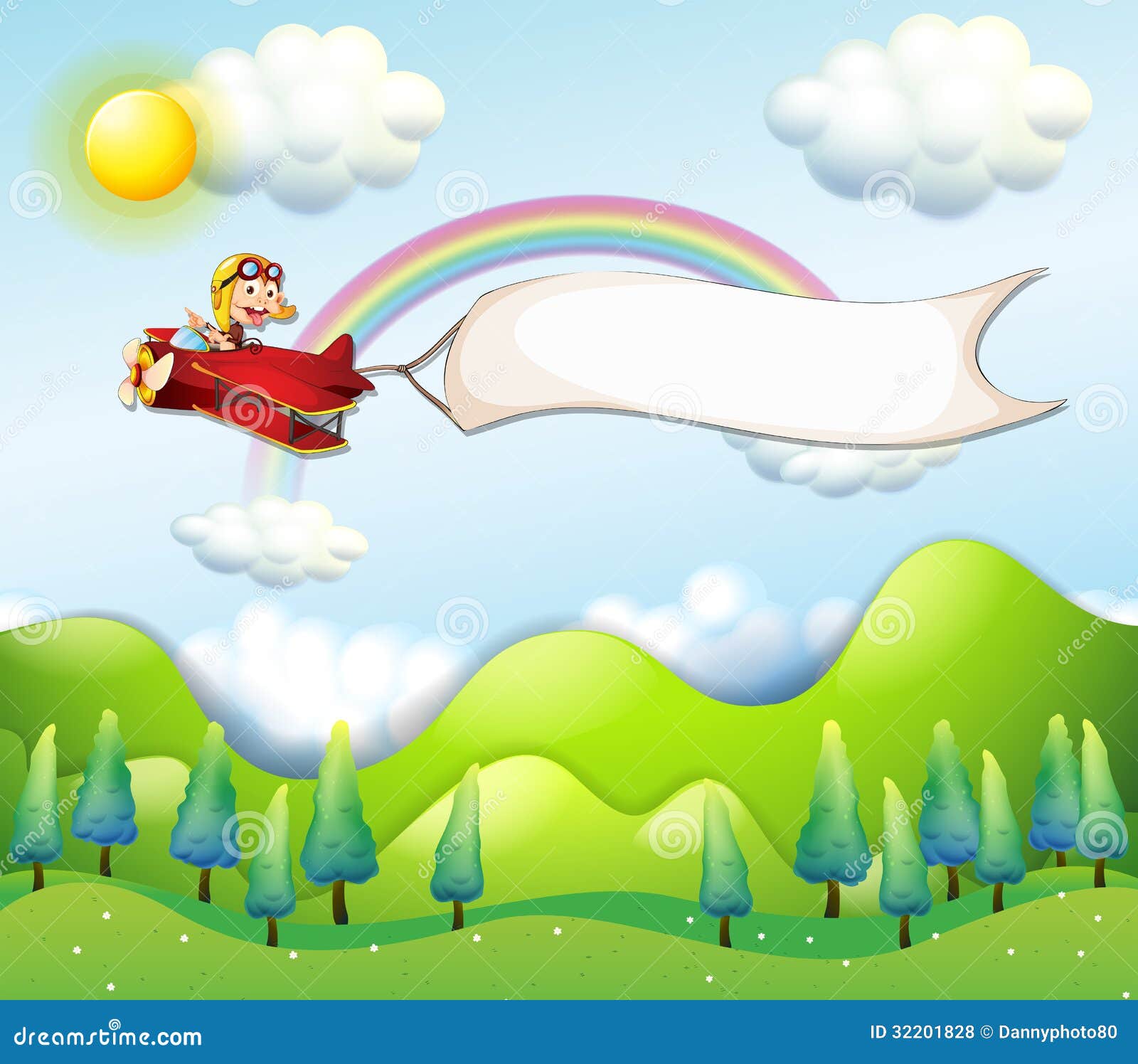 clipart flugzeug mit banner kostenlos - photo #32