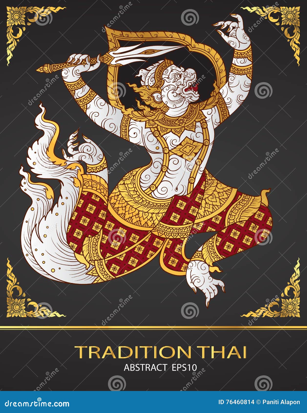 monkey thai tradition outline