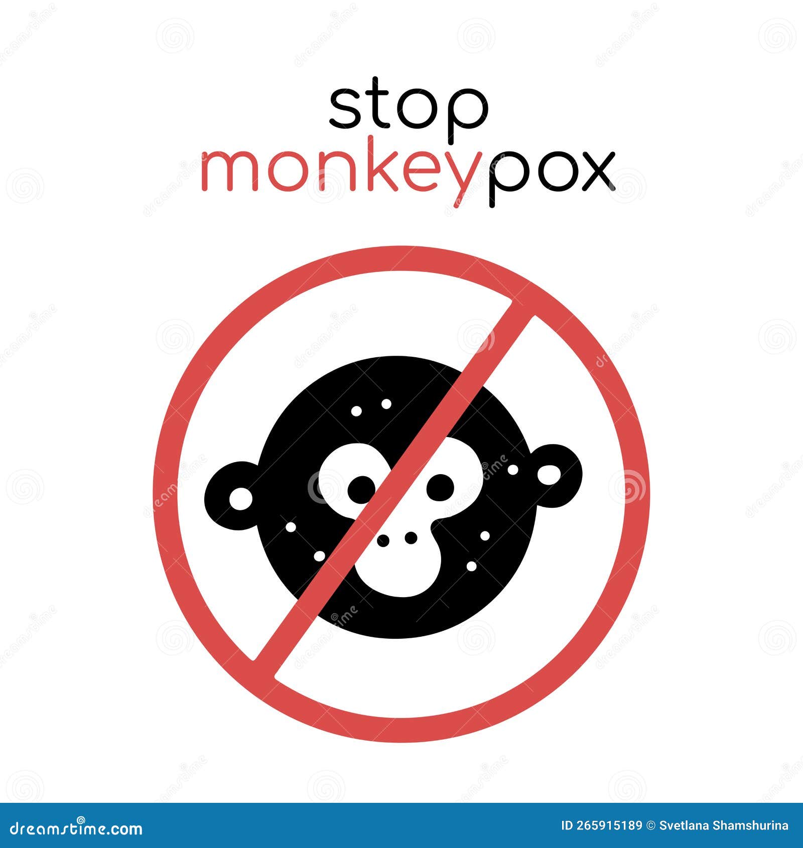 monkeypox stop sign. crossed chimp's face. monkeypox infection pandemic. new virus, epidemic, disease. epidemic
