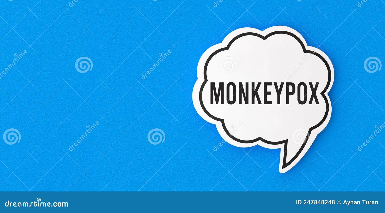 monkeypox variant concept . .
