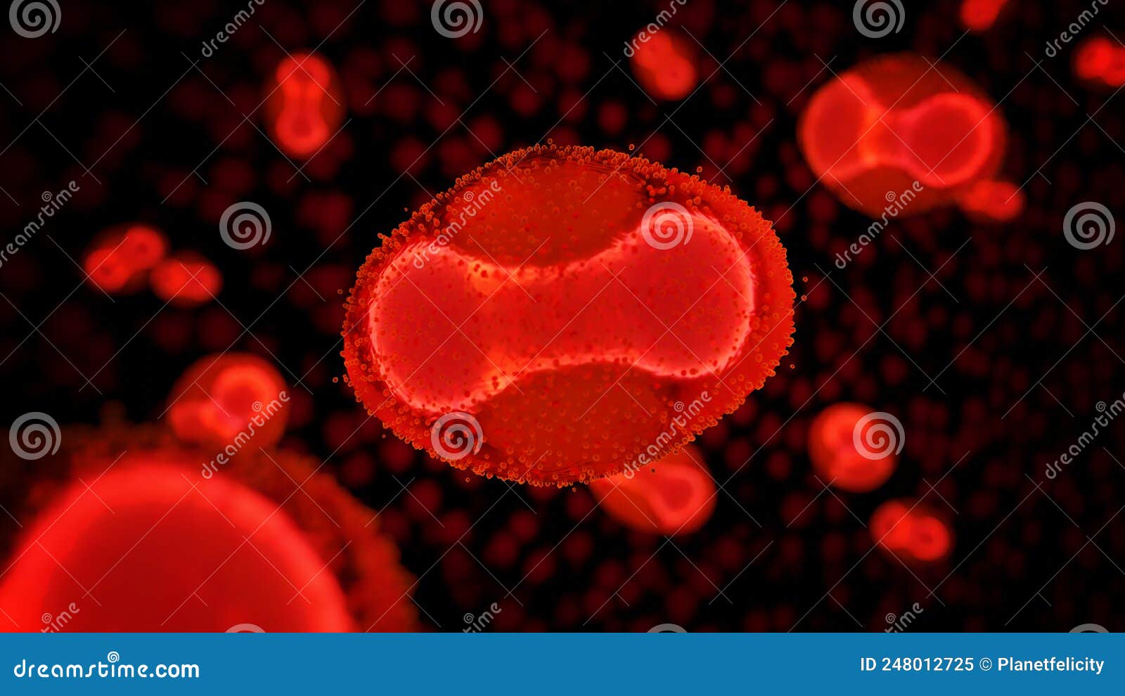 monkeypox viruses that can occur in certain animals including humans, 3d render close-up