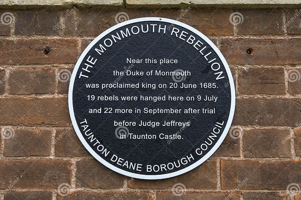 Monmouth Rebellion, History Trivia