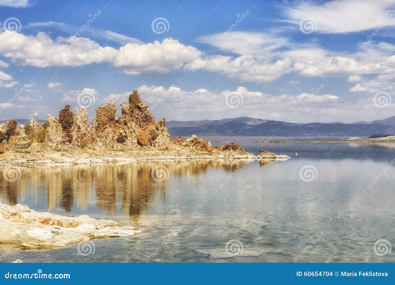 Mono Lake, California, USA stock Image of peace -
