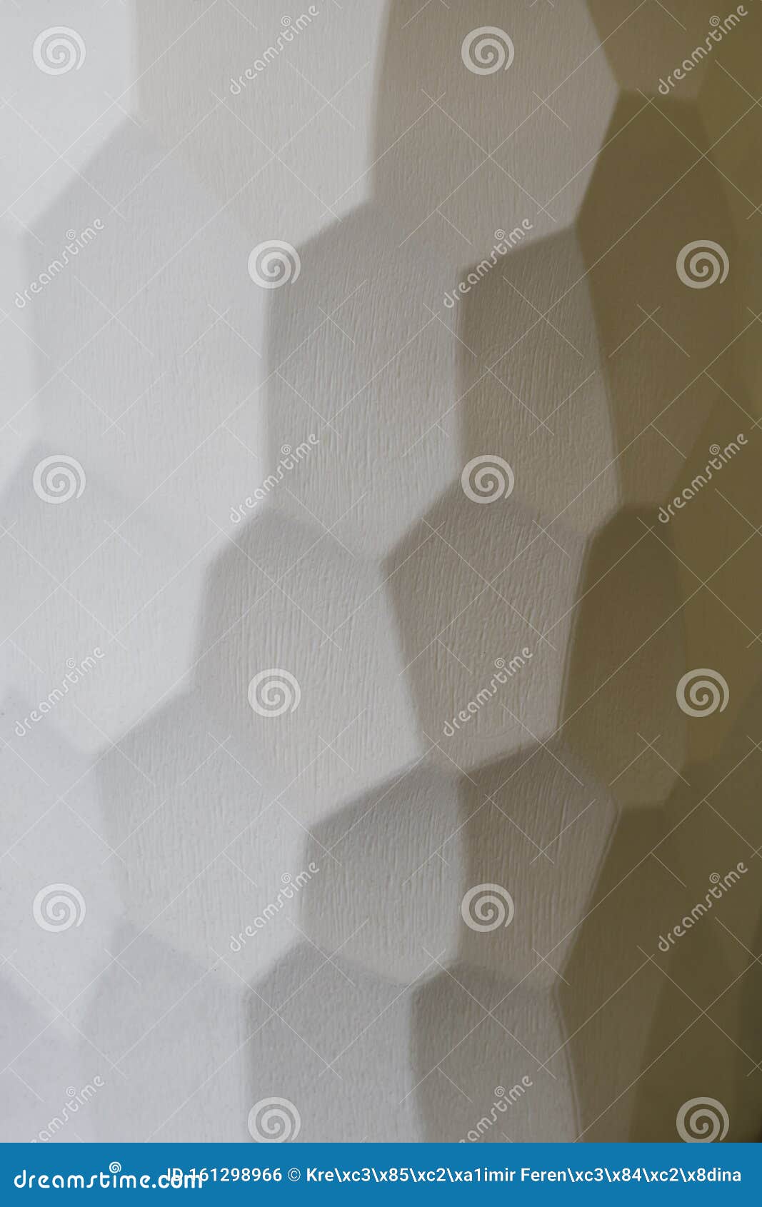 hexagonal wall texture  with gradient shadow