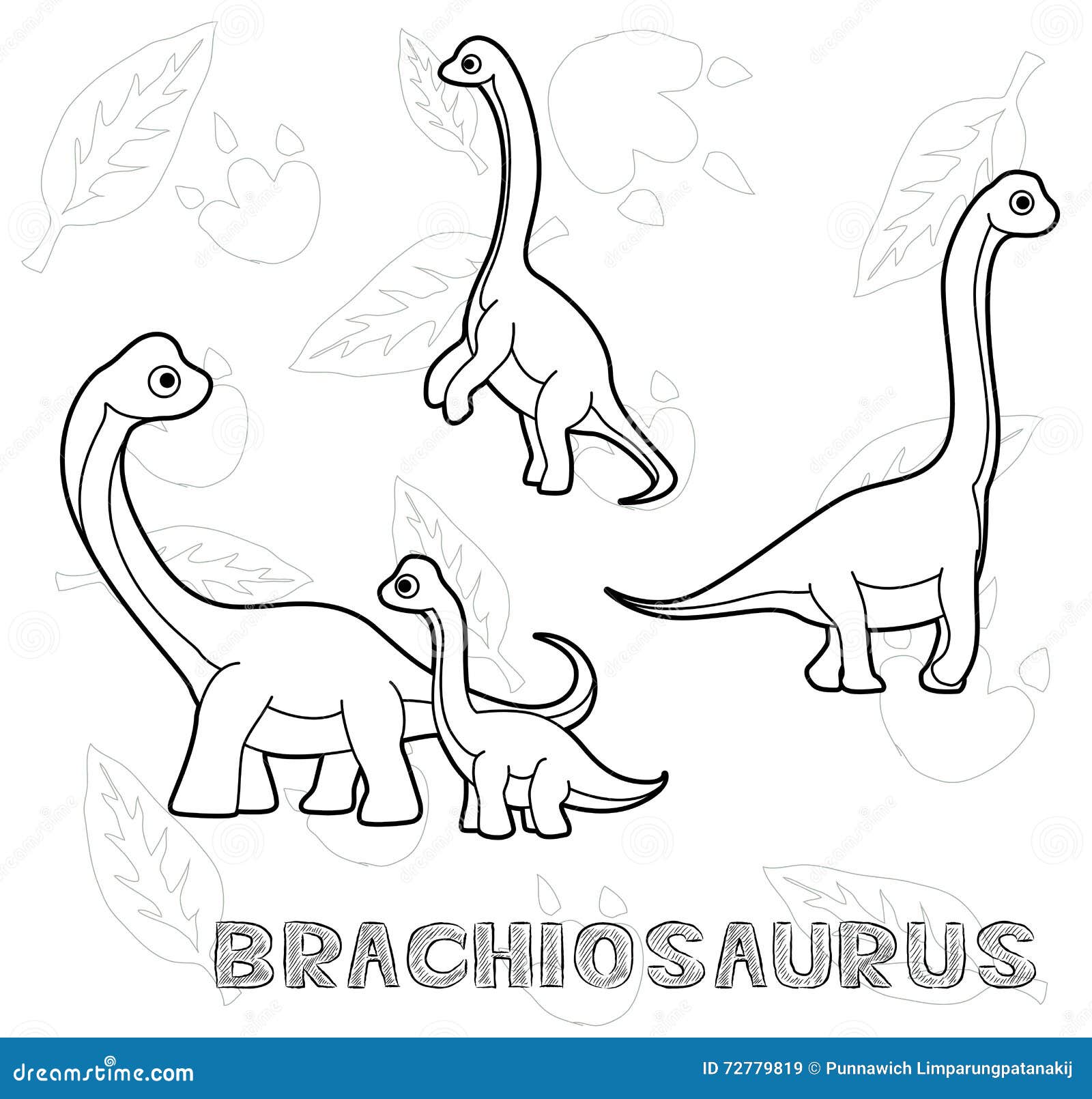 A Ilustração Do Vetor Dos Desenhos Animados Do Livro Para Colorir Do  Dinossauro Ajustou 1 Ilustração do Vetor - Ilustração de diferente, dino:  85940255