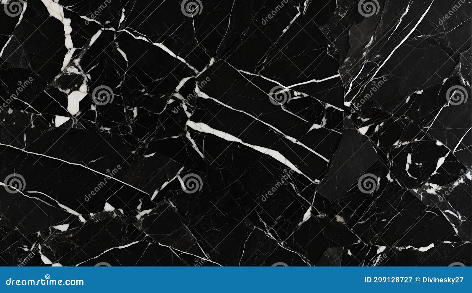 monochrome drama: nero marquina marble texture. ai generate