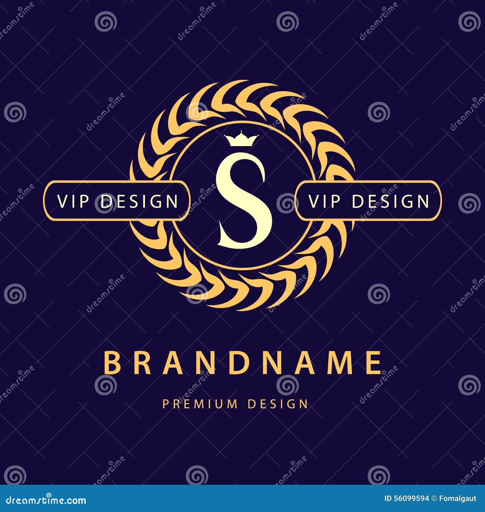 Vector Logo Design Templates And Monogram Design Elements In