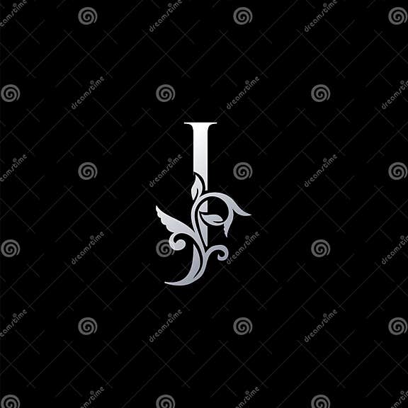Ornate Initial Letter J Luxury Logo Icon, Vintage J Letter Logo Design Ornate Initial Letter J Luxury Logo Icon, Vintage J Letter Logo Design
