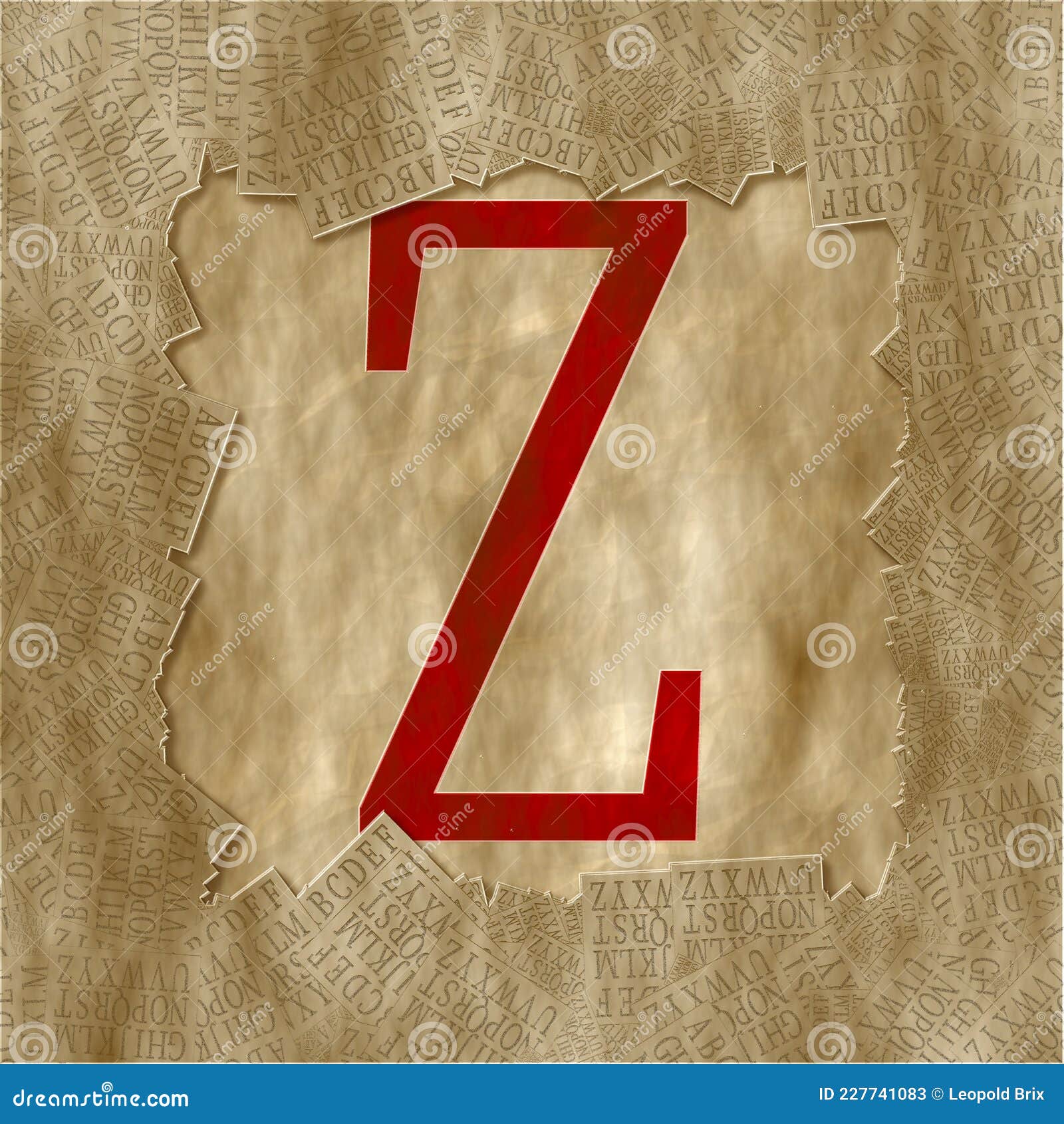 Monogram Z Design framed stock illustration. Illustration of graphic 227741083