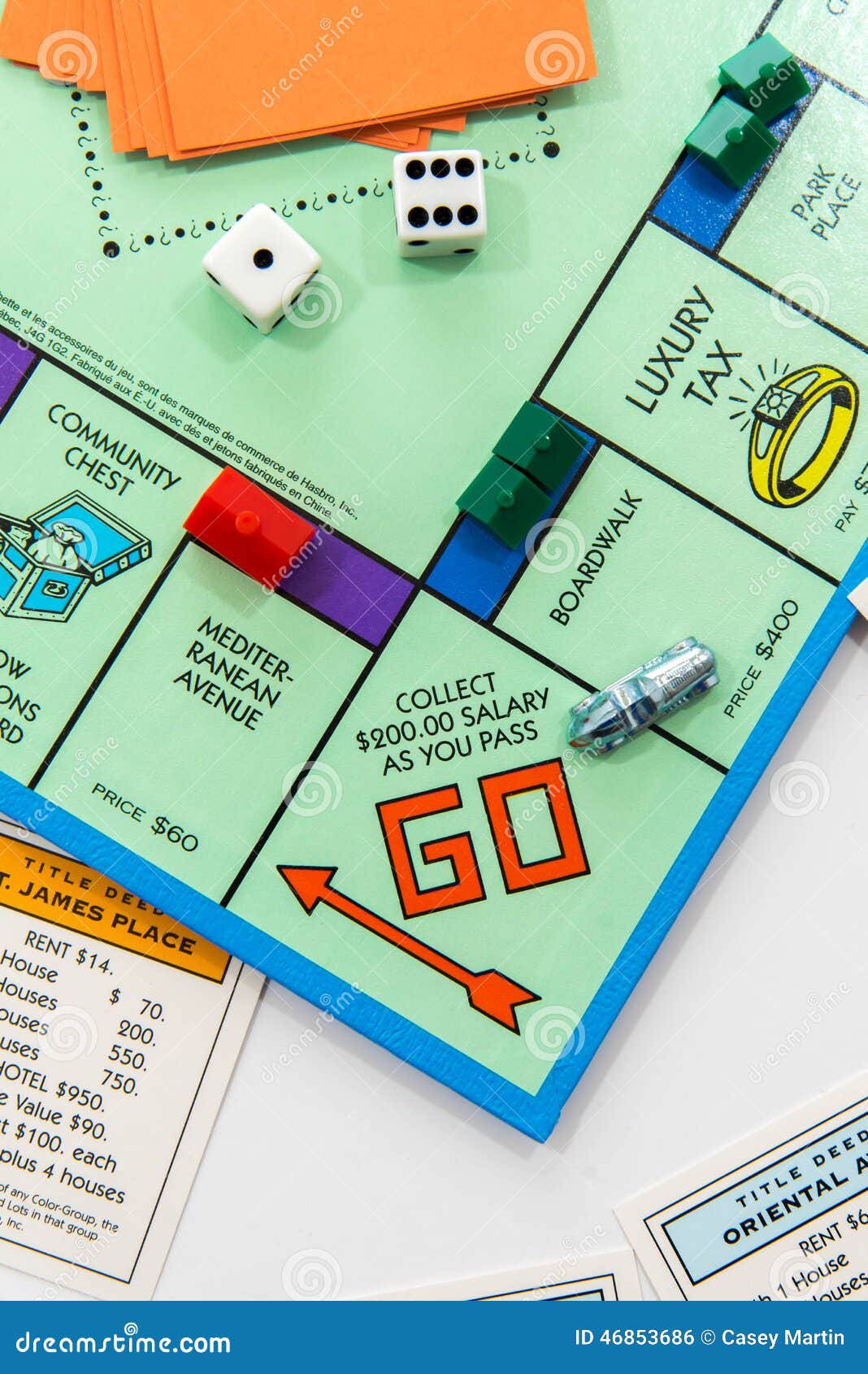 Monopoly Board Game in Play Editorial Photo - Image of board, play