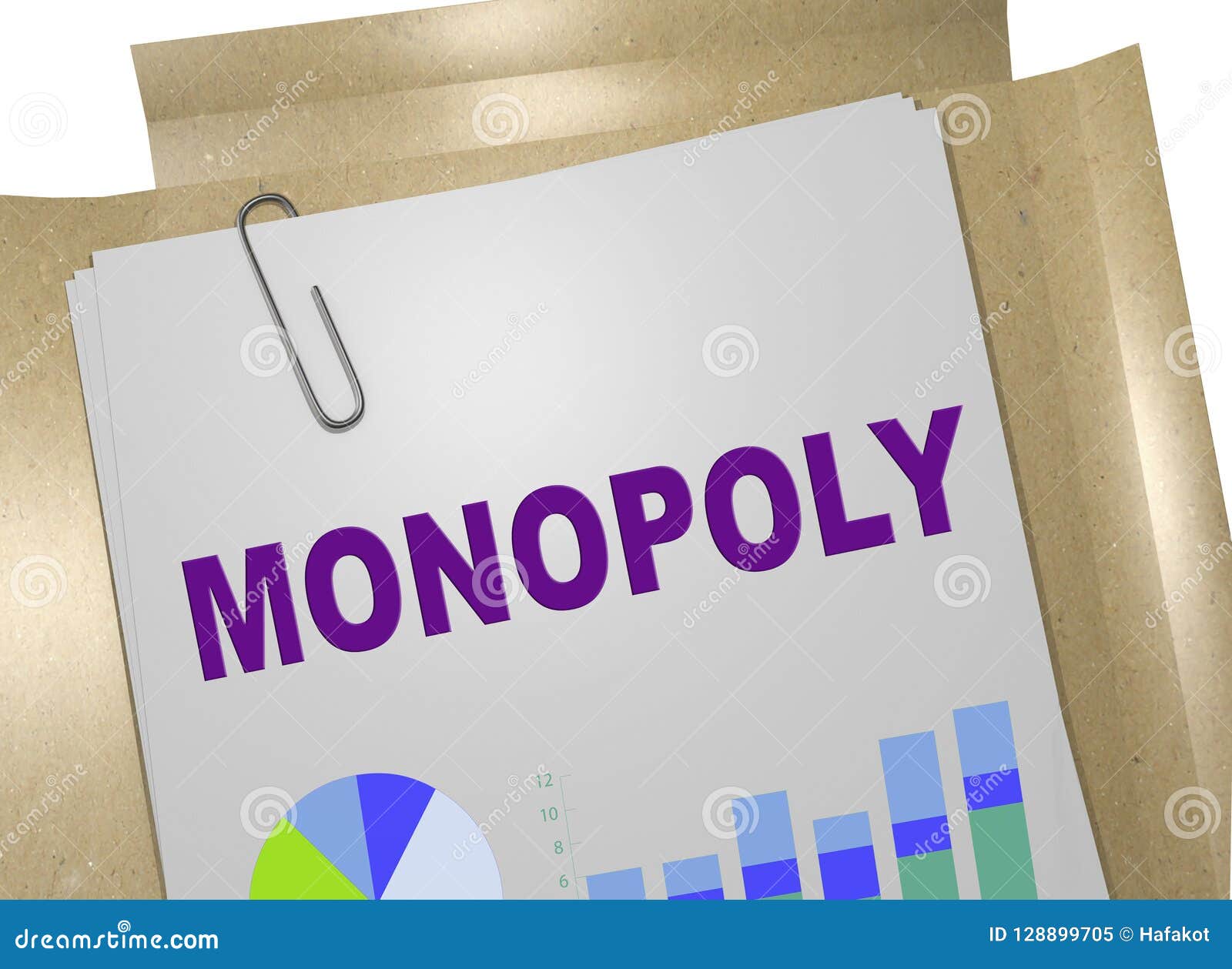 MONOPOLY Commercial Concept Stock Illustration Illustration of