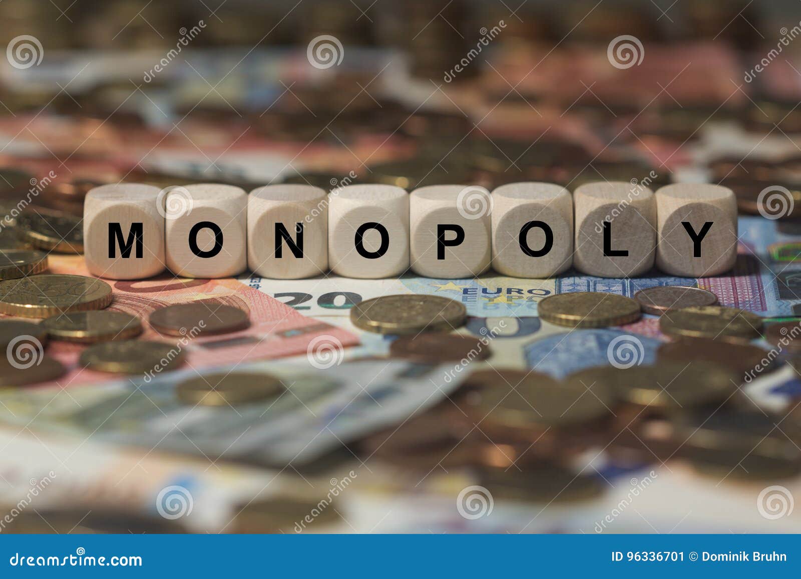 MONOPOLY COMPETITION Image with Words Associated with the Topic