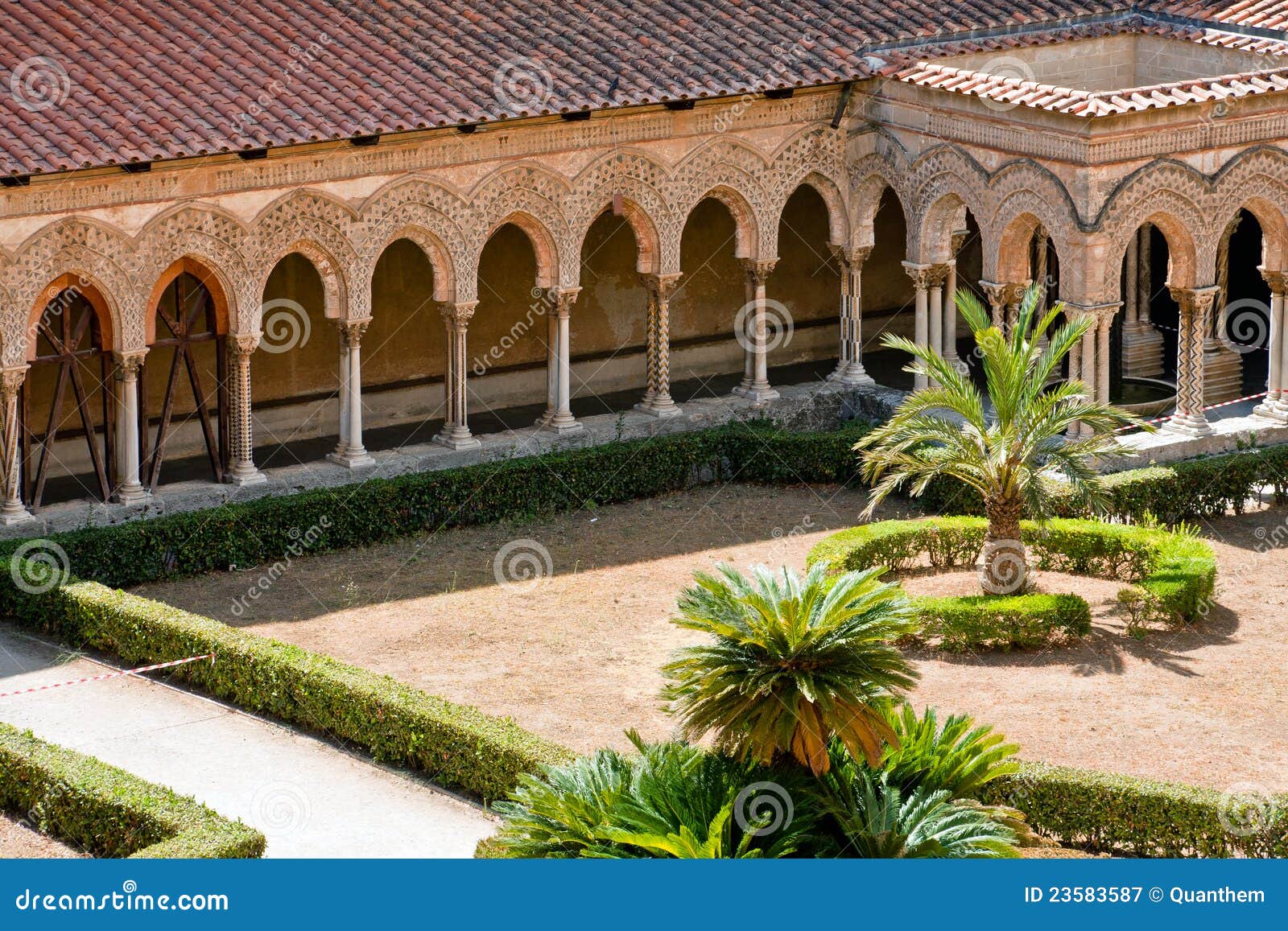 monreale, the cloister