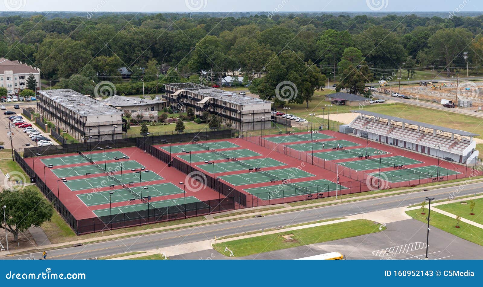 LouisianaMonroe Warhawks Tennis Courts Editorial Stock Photo Image