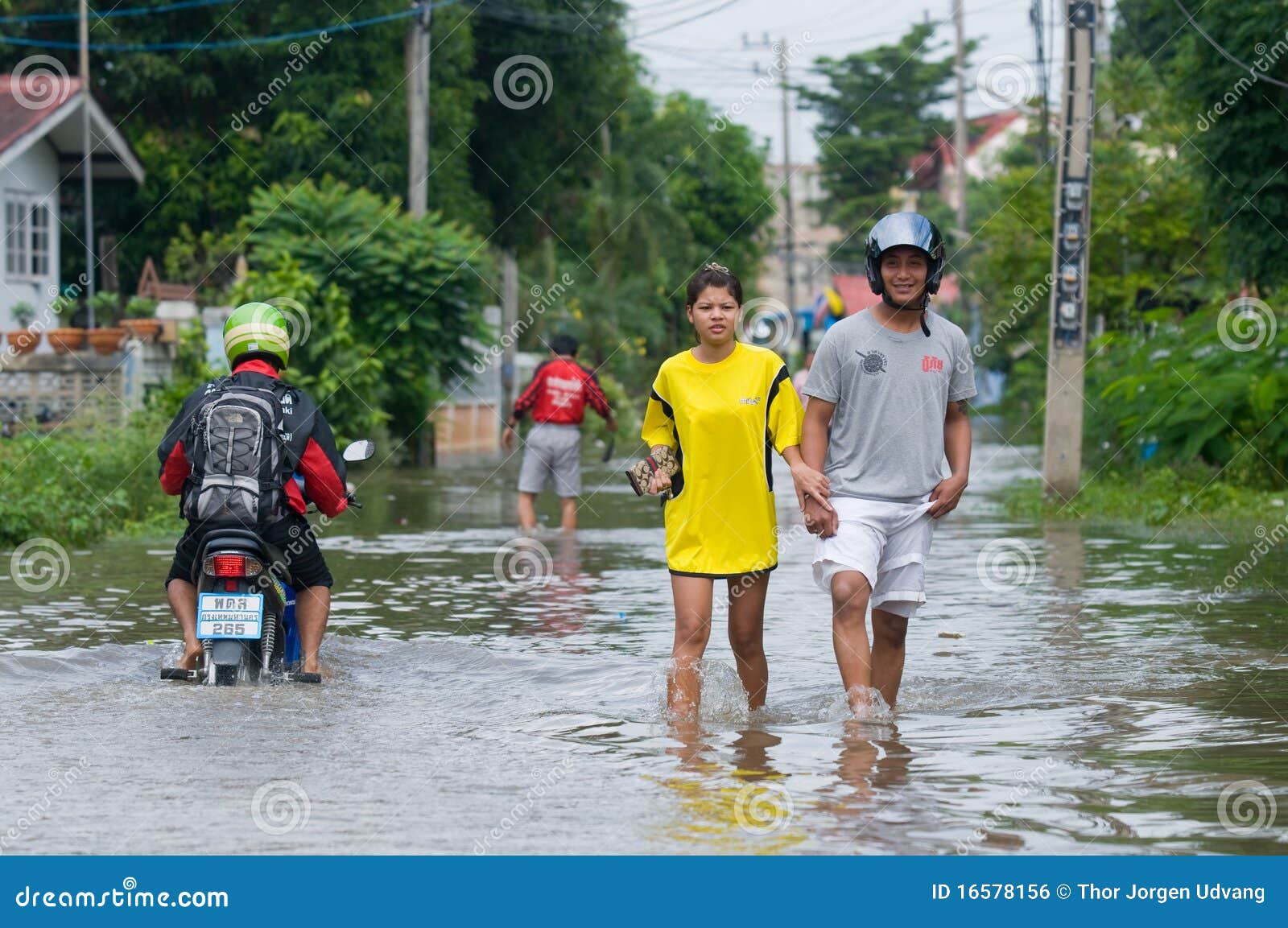 Monsoon season in Thailand editorial photo. Image of seasonal 16578156