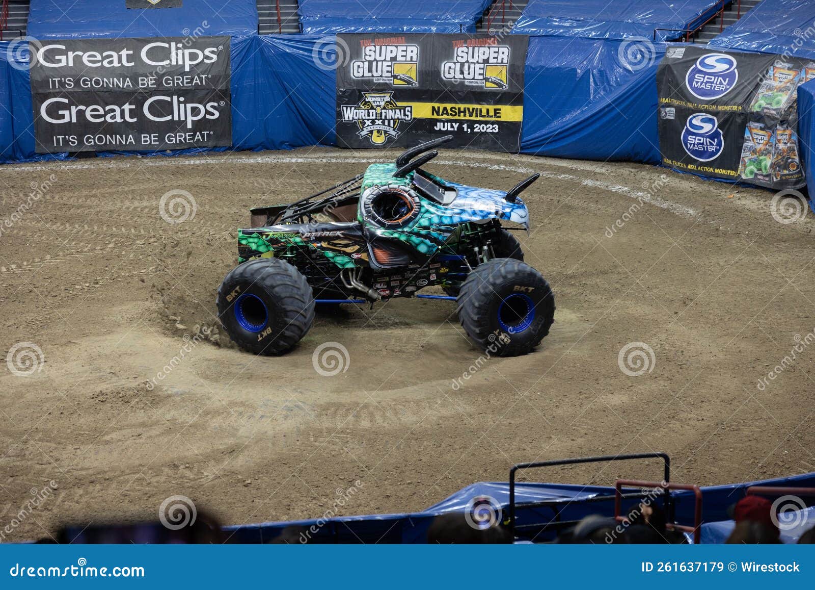 Monster Jam at Las Vegas USA Editorial Stock Image Image of truck