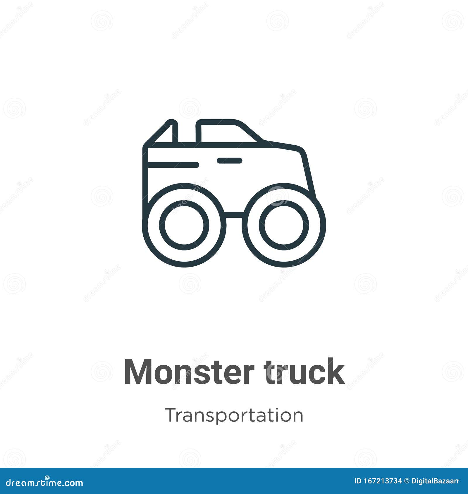 Free Free Monster Truck Outline Svg 373 SVG PNG EPS DXF File