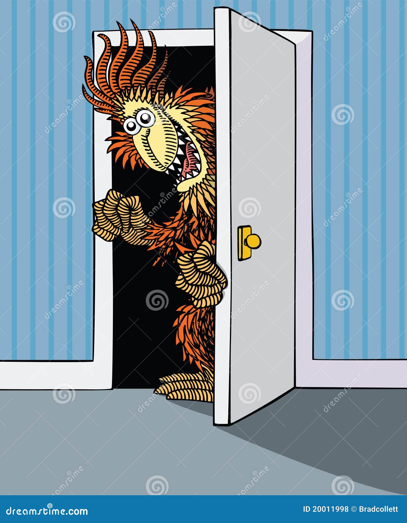 Monsters Door Stock Illustrations – 57 Monsters Door Stock Illustrations,  Vectors & Clipart - Dreamstime
