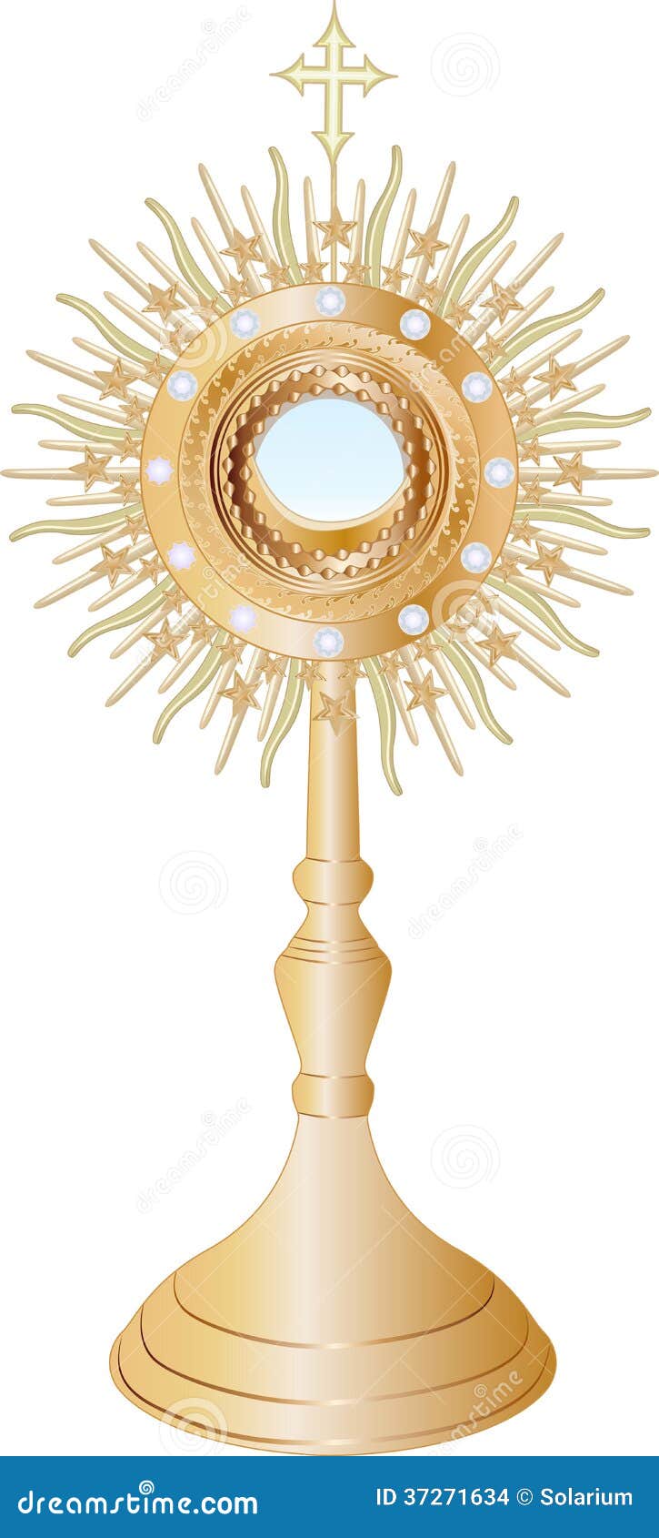 3=9^x host stock of catholics, Monstrance Illustration vector. 3=9^x host stock of catholics, Monstrance Illustration vector.