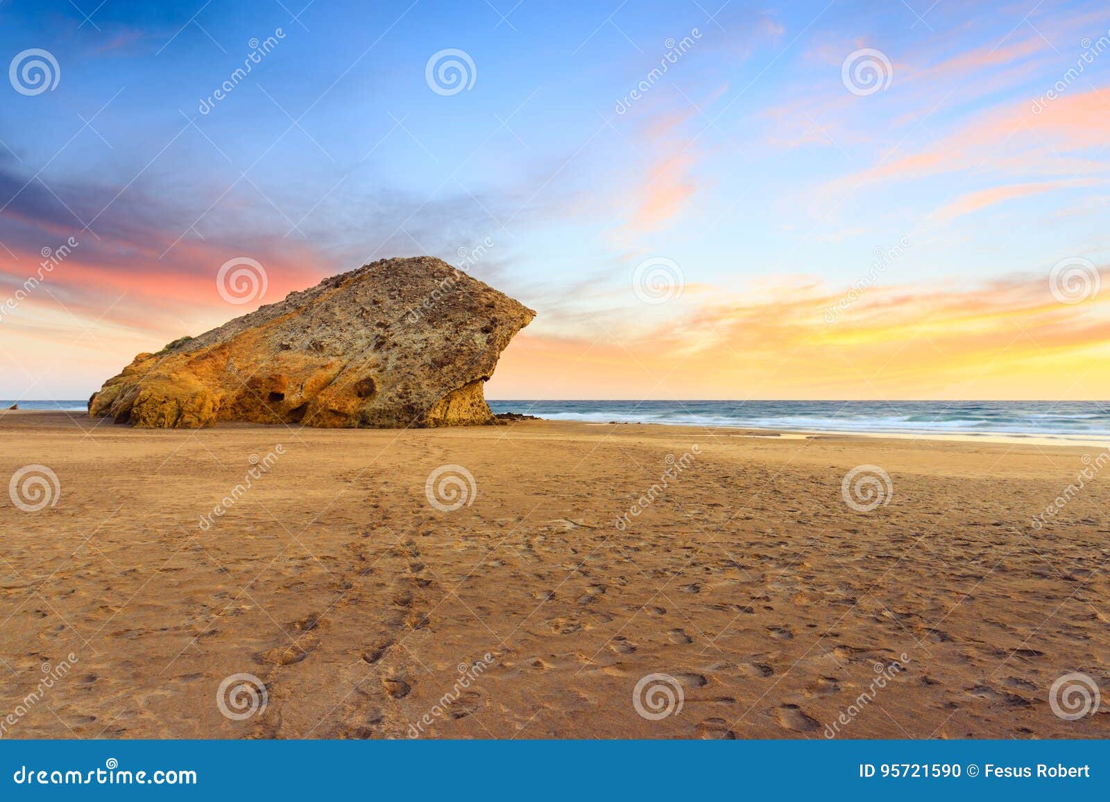 monsul beach near almeria